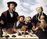 Maarten van Heemskerck, Family Portrait